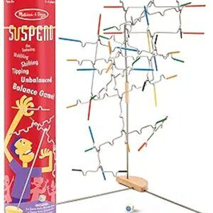 Melissa & Doug Suspend Family Game (31 pcs) Wire Balance Game